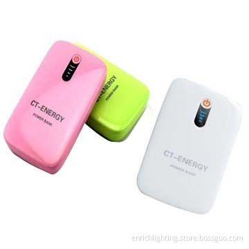 2014 Newest Design Mini Portable Power Bank for Mobile Phone, Colorful Case